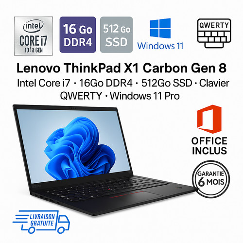 Lenovo thinkpad carbon gen - x1,